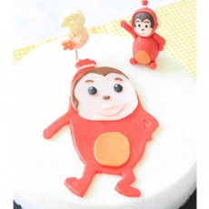 우리아이 생일날N 빨간소세지 코코아몽떡케익