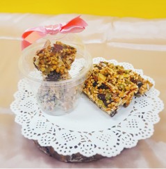 간편한 아침! 하루 견과류바 (최소주문 // 간식용 정4각실속포장 20개, 날씬한바 30개부터 주문가능)