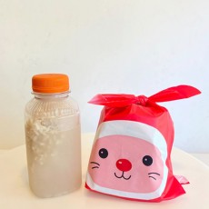 방앗간음료와 쌀로만 만든 소화가잘되는[ 100% 쌀식빵 답례 ] ( 최소구매수량 24set)