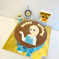 Let it go, let it go~ 원하는 캐릭터대로! 겨울왕국 스타일 [ 얼음공주 엘싸 캐릭터케이크 ]